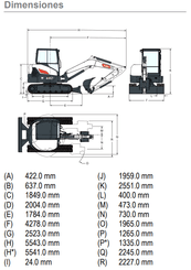 Excavadora de cadenas Bobcat E60 - 7