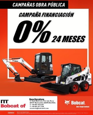 ITT Bobcat Castellón al 0% financiación